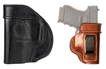 Image of Cebeci Arms Remington Leather IWB Holster Reinforced Mouth 20799, Black, Tan