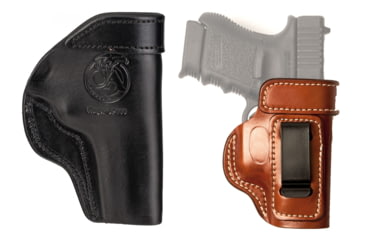 Image of Cebeci Arms Ruger Leather IWB Holster Reinforced Mouth 20799, Black, Tan