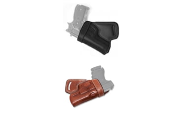 Image of Cebeci Arms Sig Sauer Leather Small of the Back SoB Holster 20894, Black, Tan
