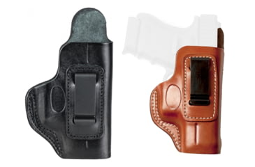 Image of Cebeci Arms S&W Leather IWB Comfort Tab Holster 20797, Black, Tan