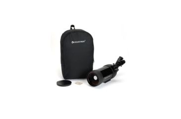 Image of OpticsPlanet Exclusive Celestron 90mm Maksutov Angled Spotting Scope w/Tripod 52268-OP