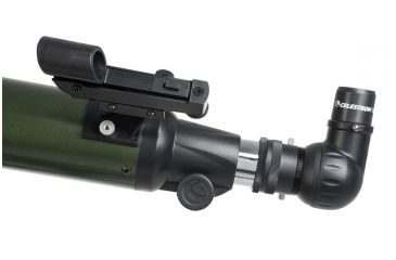 Image of OpticsPlanet Exclusive Celestron ExploraScope 70AZ Telescope w/Smartphone Adapter, Green, 22101-OP-DS