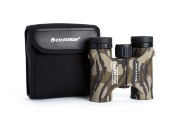 Image of Celestron Gamekeeper 10x25 Roof Prism Binocular, Camoflauge 71342