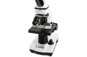 Image of Celestron Labs CM800 Compound LED Microscope,10x,20x Eyepieces and 4x,10x,40x Objective Lenses 44128