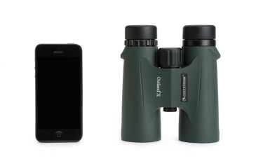 Image of Celestron Outland X 10x42 Roof Prism Waterproof Binocular, Green 71345