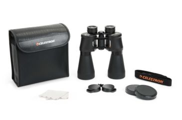 Image of Celestron Skymaster DX 9x63 Porro Prism Waterproof Binoculars, Matte Black - 72023