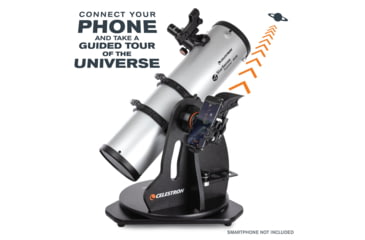Image of Celestron StarSense Explorer 130mm Tabletop Dobsonian, Silver/Black, 22481