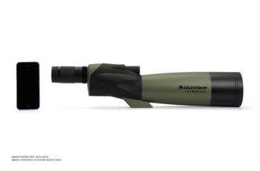Image of Celestron Ultima 80 Spotting Scope, Straight, 20-60x80 Zoom, Matte, 52254