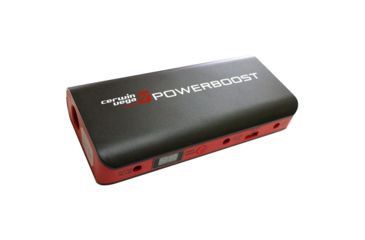 Image of CERWIN VEGA Multiple Function Portable Power Pack 12000 mAh Jump Starter w/ LED Light Dual and USB, Black/Red VPBPAK