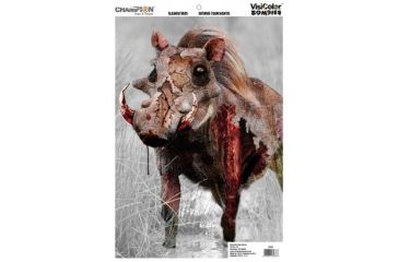 Image of Champion Traps and Targets 46086 Zombie Visicolor Bulk Pack 50 Count Slasher Tusks