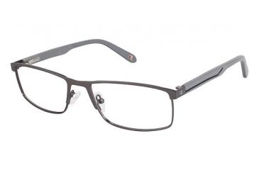 Image of Champion Eyes 2008 Single Vision Prescription Eyeglasses - Frame MATTE GUN, Size 55/17mm CU200801