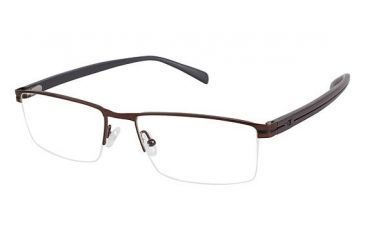 Image of Champion Eyes 4007 Eyeglass Frames - Frame SHINY BROWN, Size 59/18mm CU400703
