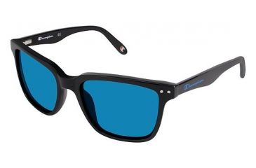 Image of Champion Eyes 6012 Single Vision Prescription Sunglasses CU601202 - Frame Color Shiny Black