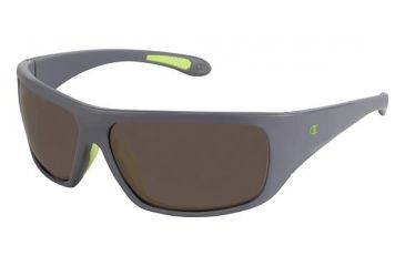 Image of Champion Eyes 6020 Single Vision Prescription Sunglasses CU602002 - Frame Color Shiny Grey