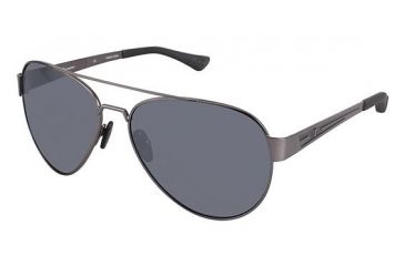 Image of Champion Eyes 6027 Single Vision Prescription Sunglasses CU602701 - Frame Color Gun/Black