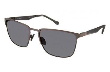 Image of Champion Eyes 6040 Single Vision Prescription Sunglasses CU604002 - Frame Color Gunmetal / Black