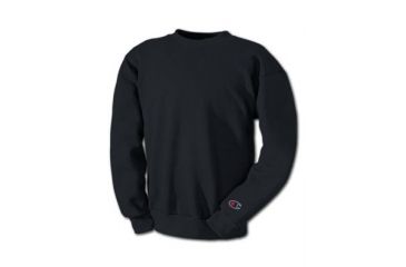 Image of Champion Mens Powerblend Eco Fleece Crew Sweatshirt, Black, Small S600 S BK