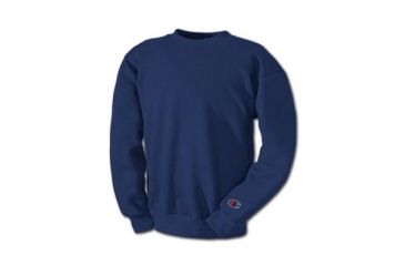 Image of Champion Mens Powerblend Eco Fleece Crew Sweatshirt, Navy, 2XL S600 2XL NY