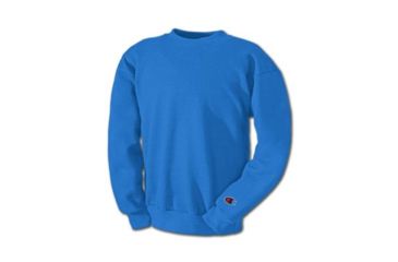 Image of Champion Mens Powerblend Eco Fleece Crew Sweatshirt, Royal, 2XL S600 2XL RB