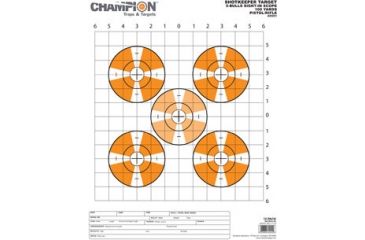Image of Champion Traps and Targets Sight-in Large, Pack of 12