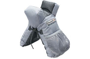 Image of Champion Traps and Targets Rail Rider Front Shooting Rest Bag, Gray, 40895