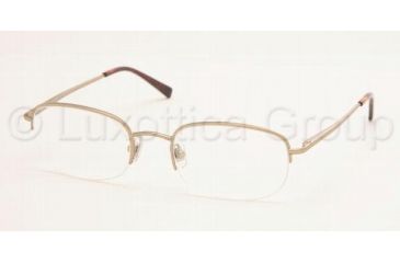 Image of Chaps CP2004 SV Prescription Eyeglasses Matte Gold Frame / 50 mm Prescription Lenses, 101S-5020