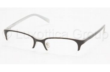 Image of Chaps CP3018 Eyeglasses with Lined Bifocal Rx Prescription Lenses, 50 mm Lens Diameter / Black Cream Frame