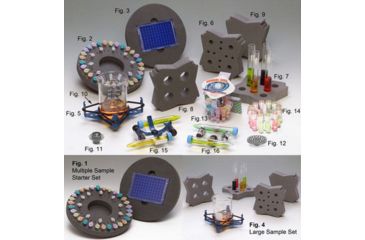 Image of Chemglass Holder Veritcal 12-15ml Tubes CLS-4891-030, Unit EA
