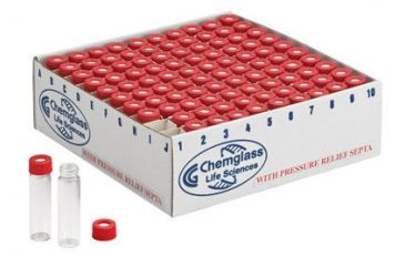 Image of Chemglass Vial Pressure Relief 1dr-pk100 CG-4912-01, Unit PK