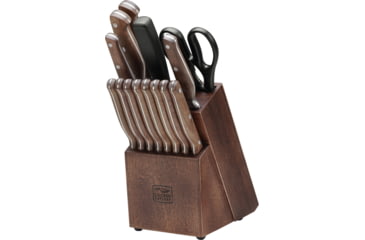 Image of Chicago Cutlery Precision Cut Kitchen Set Knife, Walnut handle, 1134513