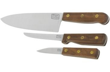 Image of Chicago Cutlery Walnut Tradition 3-Piece Knife Set C13305