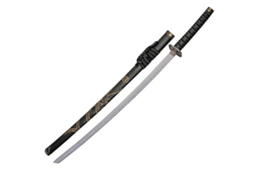 Image of China Made 3 Pc Black Dragon Katana