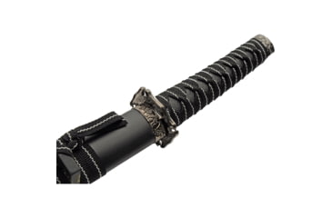 Image of China Made 3 Pc Black Dragon Katana