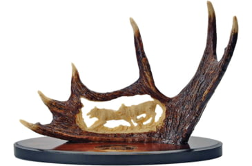 Image of China Made Bowie Knife w Display Wolf, CN211165WF