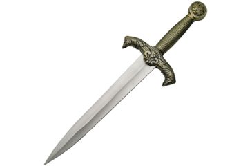 Image of China Made King Arthur Dagger Fixed Blade Knife, 9.5in, Dagger Blade, Handle CN211201