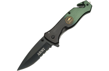 Image of China Made Rescue Linerlock A/O Army, CN300202AR