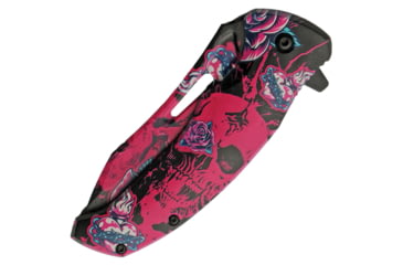 Image of China Made Skull Linerlock A/O Pink