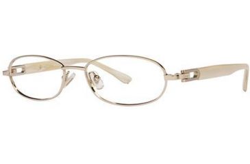 Image of Chloe CL1191 Single Vision Prescription Eyeglasses - Frame Light Gold, Size 51/16mm CL119103