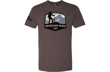 Image of Christensen Arms American Made Hunter T-Shirt - Men's, Extra Large, Brown, 720-00120-03
