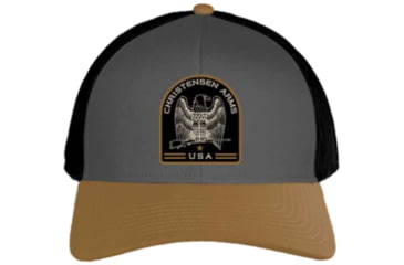 Image of Christensen Arms Classic Eagle 2-Tone Trucker - Mens, Carbon/Dark Khaki, OSFM, 730-CAH13-00-02-104-00