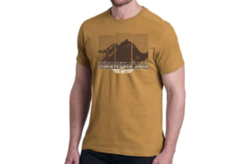 Image of Christensen Arms Mountain Half-Tone SS Tee - Mens, Desert Tan, 4X, 730-CA060-40-00-608-08
