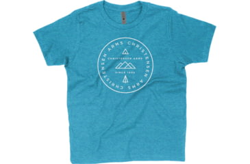 Image of USED Christensen Arms Mountains T-Shirt - Men's, Extra Large, Turquoise, 720-00095-03, EDEMO1