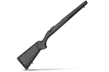Image of Christensen Arms Ridgeline Sporter Fiberglass Rifle Stock, Carbon Fiber Right Hand Channel, Black/Gray, Short Action CA11142-1-2-1-12