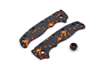 Image of Chroma Scales AD20.5 Lava Handle Scales, Textured Nylon PA12, 1005-0012-001-GA