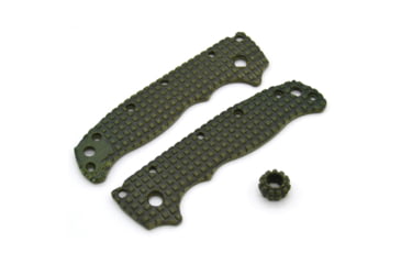 Image of Chroma Scales AD20.5 OD Green Frag Handle Scales, Textured Nylon PA12, 1005-0030-008-GA