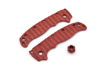 Image of Chroma Scales AD20.5 Red Handle Scales, Textured Nylon PA12, 1005-0013-018-GA