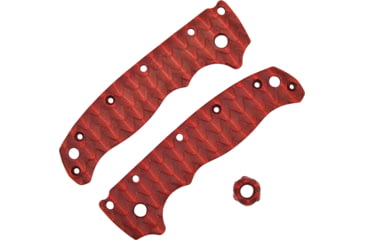 Image of Chroma Scales AD20.5 Red Handle Scales, Textured Nylon PA12, 1005-0013-018-GA