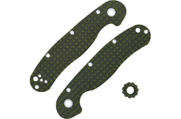 Image of Chroma Scales RAT II OD Green Frag Handle Scales, Textured Nylon PA12, 1006-0030-008-GA