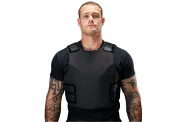 Image of Citizen Armor Covert Body Armor and Carrier, C5 Standard IIIA, Black, Extra Large, AT-S105BK
