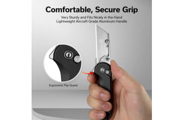 Image of Civivi Utility Knife Elementum 2.26 Black W/3 Eb Clam Pack